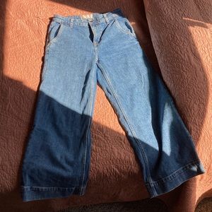 Everlane wide leg jeans